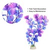 Unique Bargains Plastic Artificial Water Plants Aquarium Decorations Purple 7.68" Heigh 1 Pc - 3 of 4