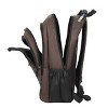 DUKAP Eminent Executive Backpack for Laptops upto 15.6'' - Brown - 4 of 4