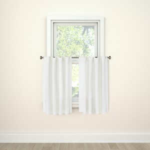 Curtain Tier Honeycomb White - Threshold