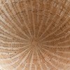 Plum & Post 24" Charleston Rattan Woven Footed Natural Decorative Tabletop Bowl - 2 of 4