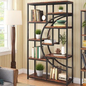 UbMelt Book Shelf Freestanding Modern 68.9 Inch Bookcase Storage Organizer with 9 Open Shelves for Living Room,Bedroom - 1 of 4