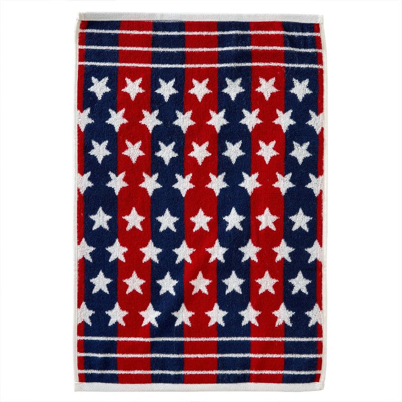 2pc Red White and Stars Hand Towel Set - SKL Home, 5 of 10
