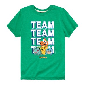 Boys' - Pokémon - Team Player Short Sleeve Graphic T-Shirt - 1 of 4