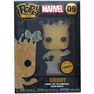 Funko Marvel 3 Inch Funko POP Pin | Baby Groot Chase - 1 of 3