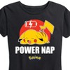 Women's - Pokémon - Pikachu Power Nap Short Sleeve Graphic T-Shirt - 2 of 4