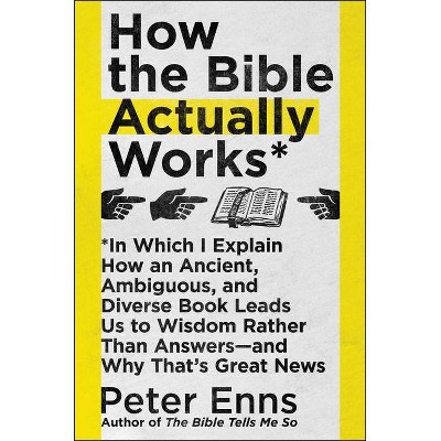  How the Bible Actually Works - by  Peter Enns (Paperback) 