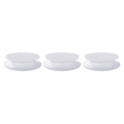 Lekue Set of 3 Reusable Flexible Lids (4.5", 6", 8")