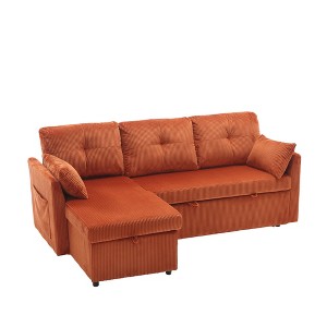 TiramisuBest Furniture, Modular Sectional Sofa with Storage, Sideboard Buffet Style Design for Living Room - 1 of 4