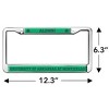 University of Arkansas at Monticello Alumni Full Size Standard License Plate Metal Frame - 4 of 4