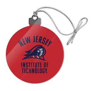 New Jersey Institute of Technology Highlanders Logo Acrylic Christmas Tree Holiday Ornament - 1 of 4