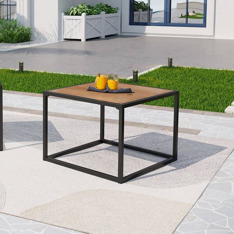 Outdoor Small Square Coffee Table - Captiva Designs, 2 of 8