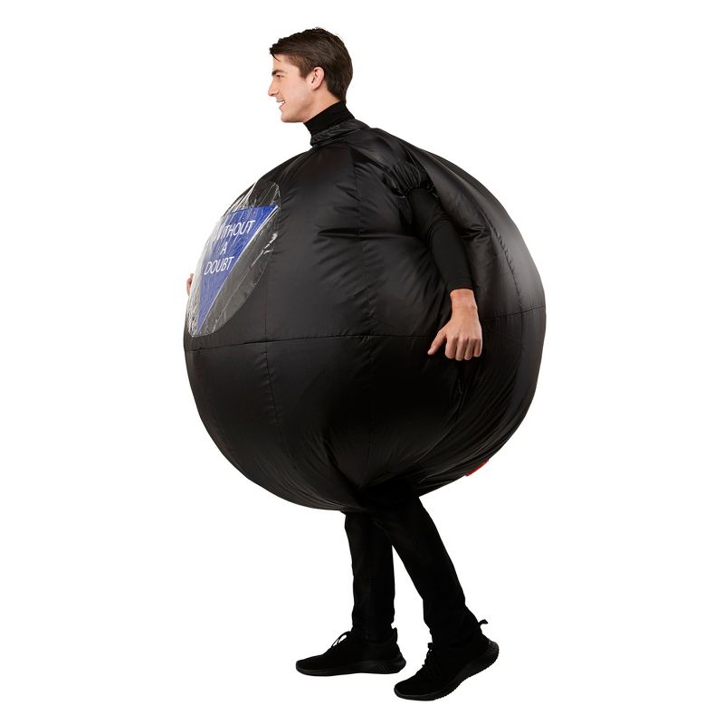 Rubies Mattel Games: Inflatable Magic 8 Ball Adult Costume, 3 of 6