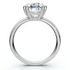 Pompeii3 Certified 4Ct Oval Diamond Solitaire Engagement Ring 14k Gold or Plat Lab Created - 2 of 4