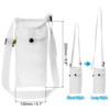 Unique Bargains Mesh Portable Adjustable Strap Water Bottle Bag for Sports - 2 of 4