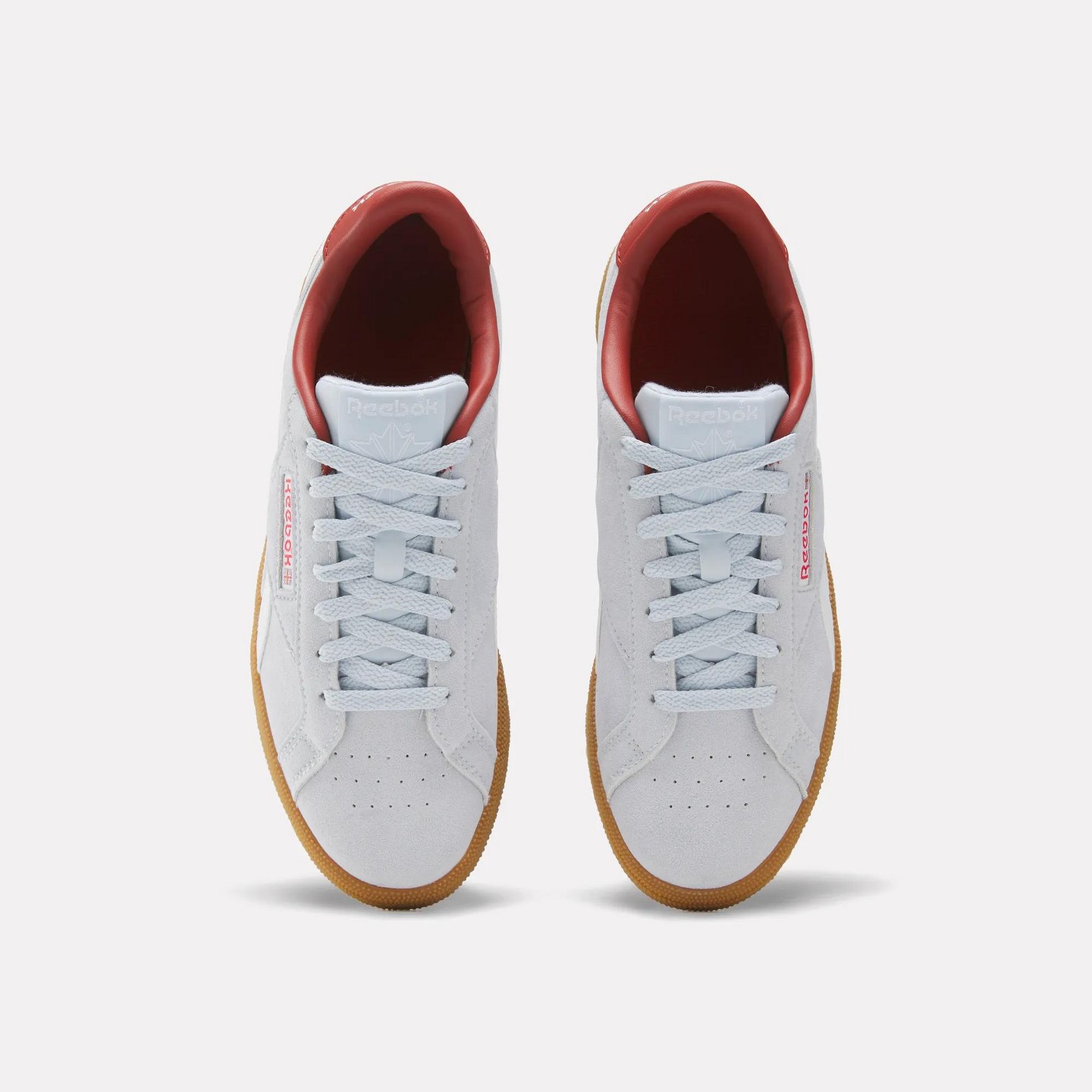 Женские кроссовки Reebok Club C Grounds UK 1.0 Shoes Size 8.5 BLUE/WHITE/GUM, цвет: Синий — фото 2