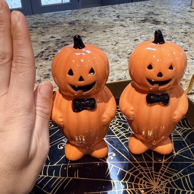 Ceramic Pumpkin Decorative Sculpture - Hyde and EEK! Boutique