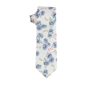 bar III Mens Floral Skinny Self-tied Necktie - 1 of 1
