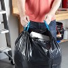 Hefty Ultra Strong White Pine Breeze Large Drawstring Trash Bags 30 Gallon  - Black - 34ct : Target