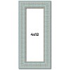 PosterPalooza | Panoramic Refined Blue Picture Frame - UV Acrylic, Foam Board Backing, Hanging Hardware - 2 of 4