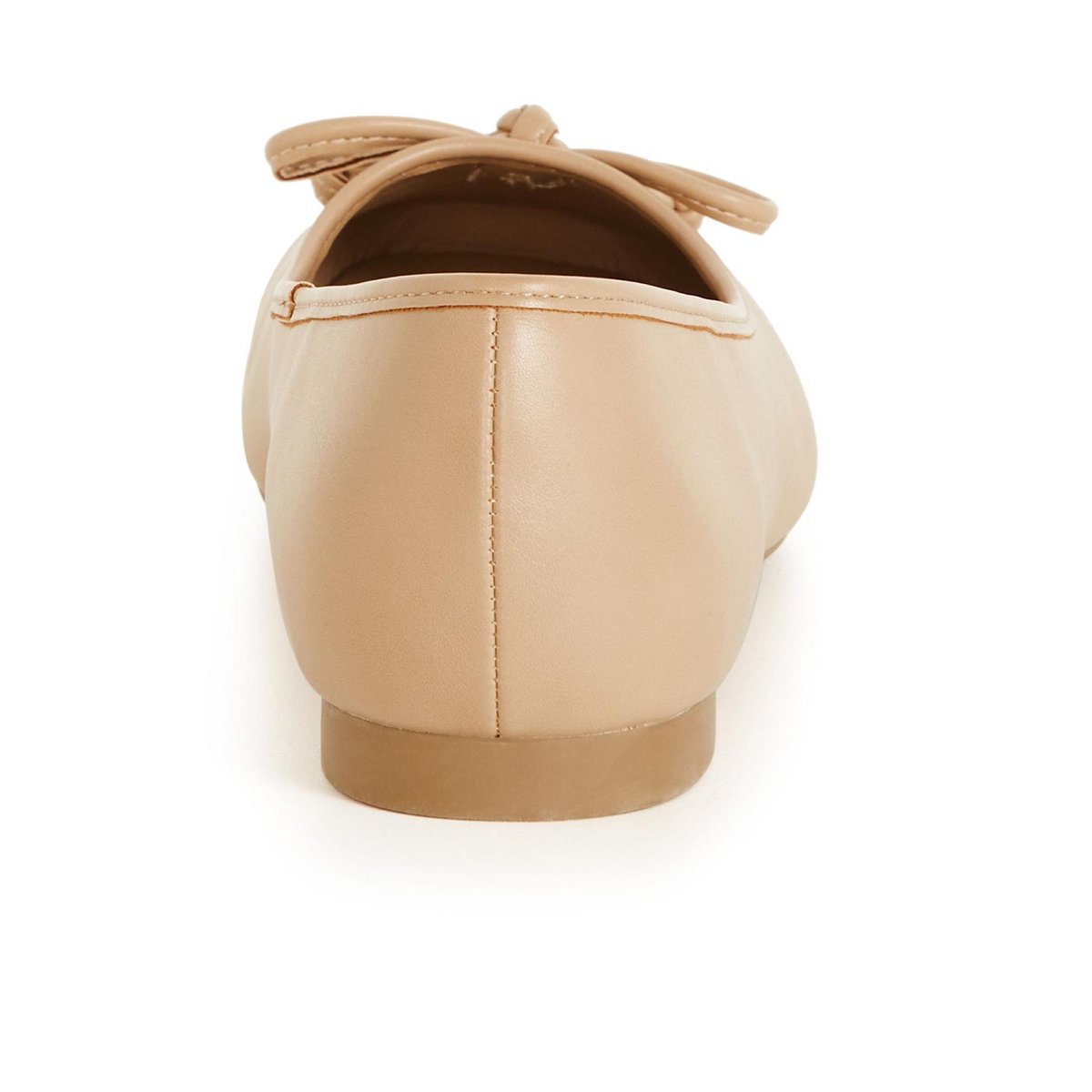 Обувь City Chic | Women's Plus Size WIDE FIT Ella Ballet Flat - almond - 12W — фото 3