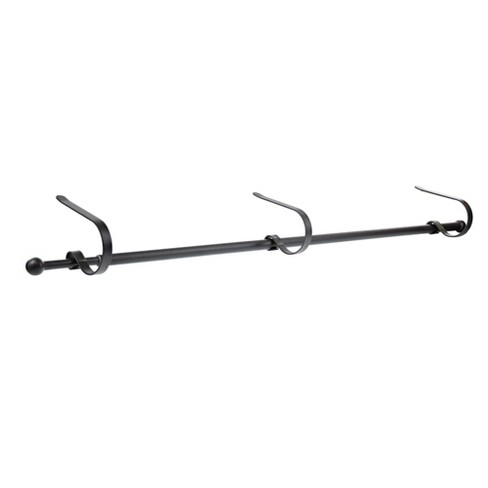 Original Mantleclip Rod Stocking Holder Black : Target