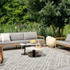 Modern Rug Soft  Non Slip Carpet Low Pile Stain Resistant Floor Cover Geometric Accent  Rug for Living Room Bedroom Nursery - 4 of 4