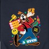 Men's - Disney - Goofy Stickers Graphic Fleece Sweatshirt - 2 of 4