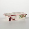 10.25"L Sullivans Christmas Holiday Cardinal Serving Bowl  Multicolor - 4 of 4