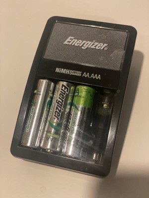 Energizer Recharge Value Charger for NiMH Rechargeable AA and