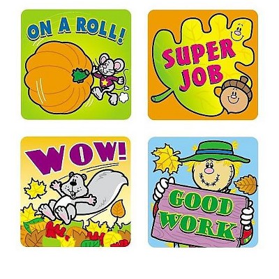 CARSON-DELLOSA Fall Fun Motivational Stickers 613