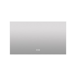 HOMLUX Dimmable Rectangular Bathroom Mirror with Memory, Auto-off Anti-fogging and 3 color temperature - 1 of 4