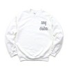 Simply Sage Market Embroidered Merry Christmas Bold Cursive Sweatshirt - 2 of 4
