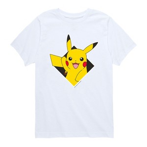 Boys' - Pokémon - Pikachu Snowy Christmas Outfit Short Sleeve Graphic T-Shirt - 1 of 4