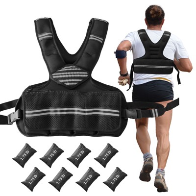 Adjustable Weight Vest for Men and Women,Neoprene Workout Vest for Running, Walking, Gym Training