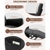 Electric Recliner Chair for Adults with Remote Control and Side Pockets, PU Leather Recliners Home Seating - 4 of 4