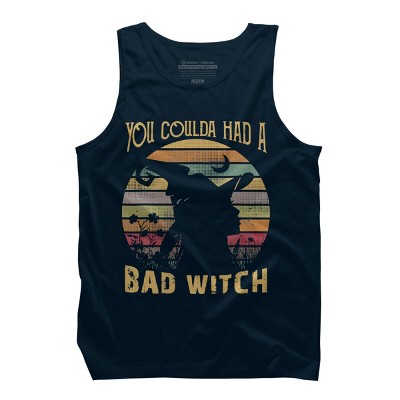 Men's Design By Humans Halloween Funny You Coulda Had Bad Witch By Ering Tank Top