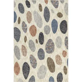 Libby Colorful Pebbles Kids Area Rug
