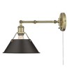 Golden Lighting Orwell 1 Light Articulating Wall Sconce - 2 of 4