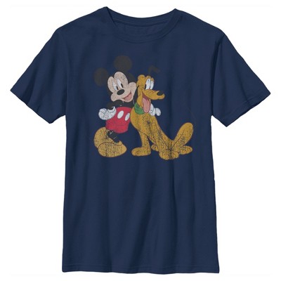 Boy's Disney Mickey And Pluto T-shirt : Target