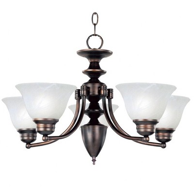 Maxim Lighting Malaga 5 - Light Chandelier in  Oil Rubbed Bronze
