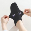 Alilang Women's No-Show Socks with FUN Letters 6Pk - 3 of 3