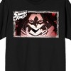 Shaman King Yoh Close Up Crew Neck Short Sleeve Men's Black T-shirt - 3 of 3