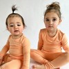 tiny knot co. Toddler Children's Girls Buttery Soft Durable, Tagless TENCEL Modal Pajama Set - 4 of 4