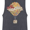 Juniors Womens Up Valentine's Day His Greatest Adventure Festival Muscle Tee - image 2 of 4