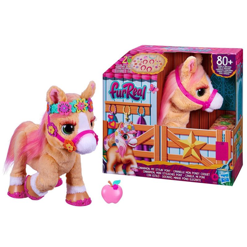 furReal Cinnamon My Stylin&#39; Pony Interactive Pet Toy, 4 of 9