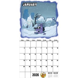 TF Publishing 13.5"x14.5" 2026 THIS IS FINE Wall Calendar - 1 of 4