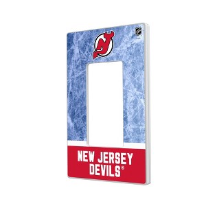 NHL Eastern Conference Teams Ice Wordmark Hidden-Screw Light Switch Plate for Single Rocker - 1 of 4