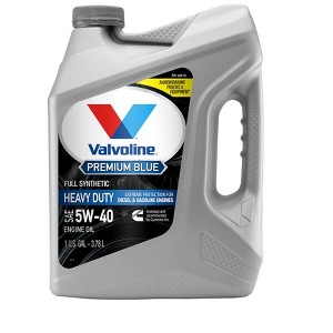 Valvoline Premium Blue Extreme Full Synthetic Diesel Engine Oil 5W-40 - 1 of 3