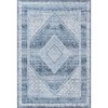 Unique Loom Kamala Washable Collection Area Rug - Medaillon - 2 of 4