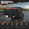 Mockins 30 Cu Ft. Orange Waterproof Cargo Bag  (60" x 24" x 36") with 6 Packing Cubes & Accessories - 3 of 4